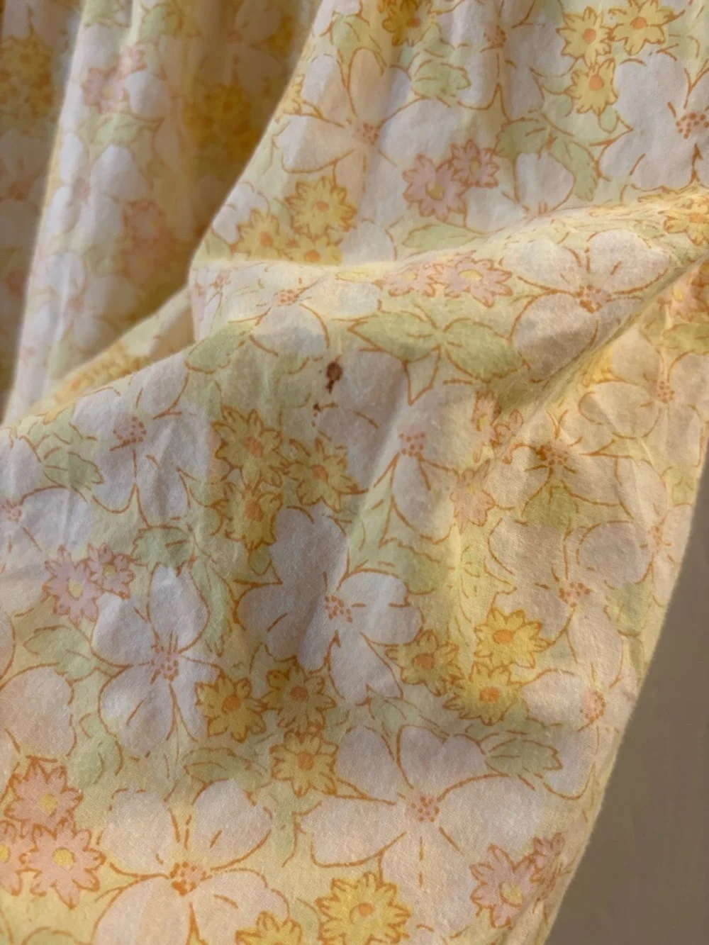 Vintage Gymboree Girls Yellow Floral Sundress